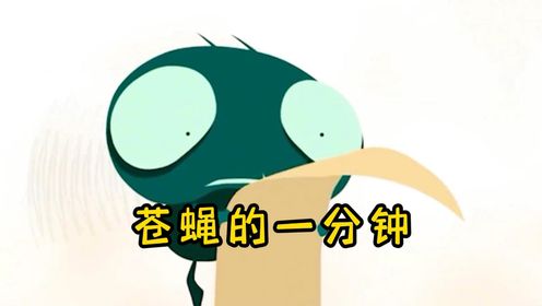 苍蝇刚出生就只有一分钟寿命,却靠一滴树脂成为绝世