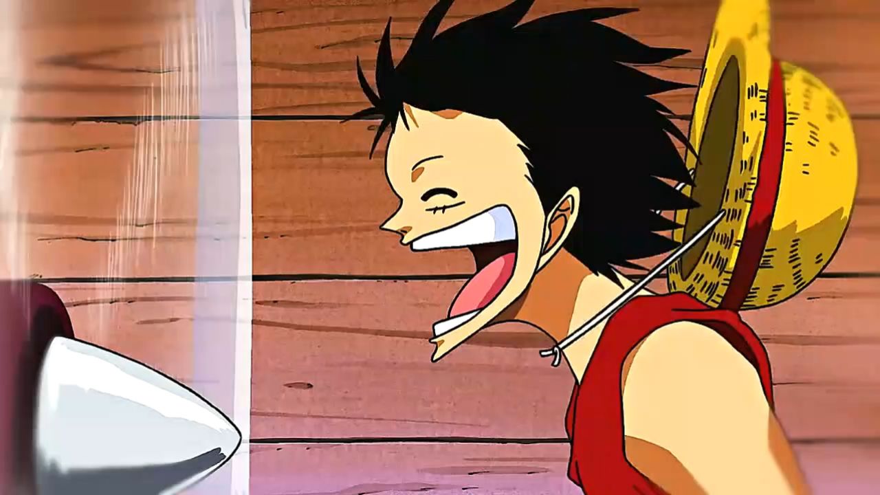 不开心的时候就看看路飞笑吧