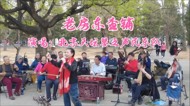 经典老歌《老房东查铺》,北京天坛琴之声民乐队演唱,别有韵味