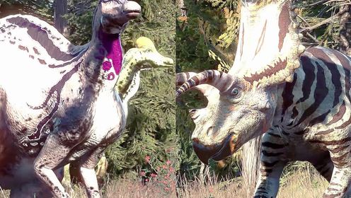 科阿韦拉角龙,小贵族龙,威拉弗龙—游戏:侏罗纪世界进化