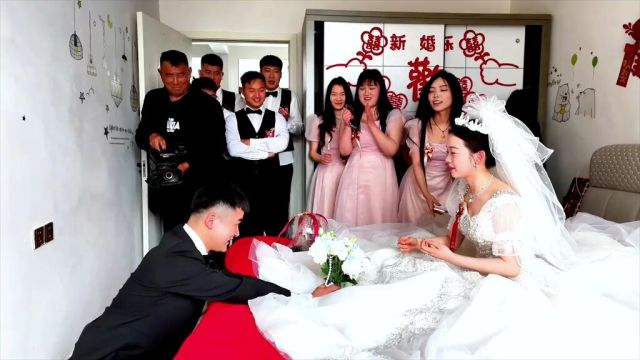 亳州婚礼总有一个人的出现,会让你觉得人间值得#农村喜宴#新婚现场#摄影摄像