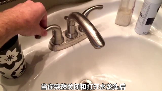 恐怖的水锤效应,突然关闭阀门后,水流的破坏力有多大?