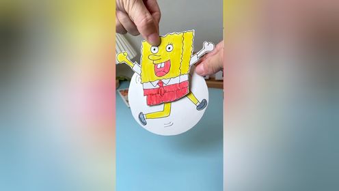 用卡纸就能做好玩的玩具,带孩子一起来做吧