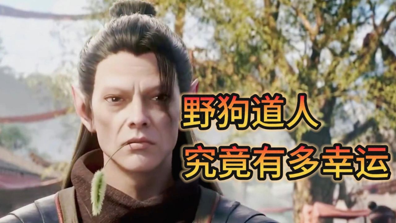 诛仙:野狗道人究竟有多幸运,野狗道人的运气真的让人惊叹!
