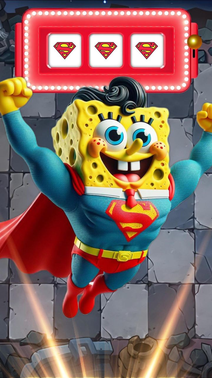 海绵宝宝变身记!变身超人与蝙蝠侠的新篇章