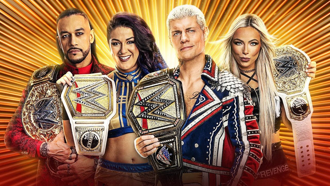 8分钟带你认识目前WWE的全部冠军_腾讯视频