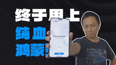 终于刷上HarmonyOS NEXT了，用了几天，聊下纯血鸿蒙 