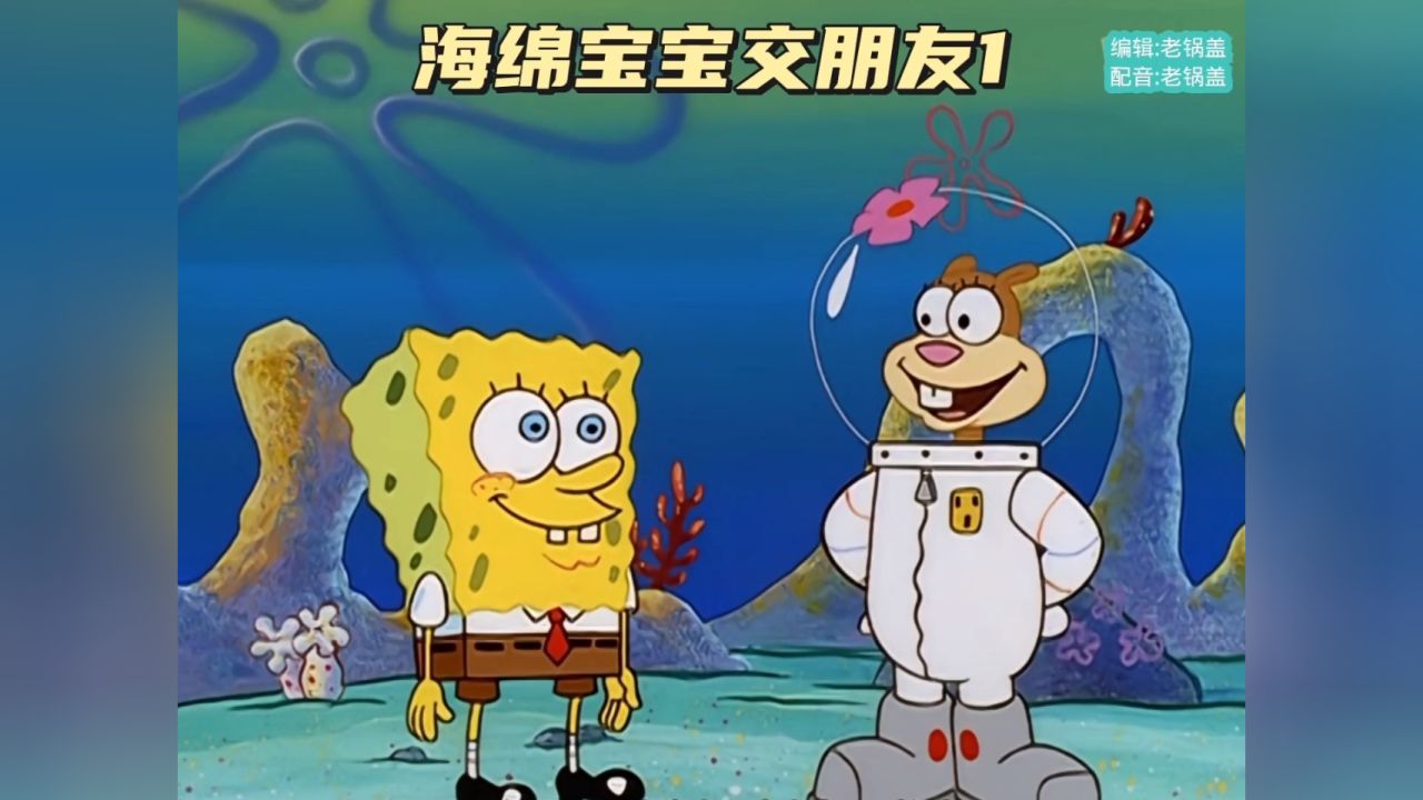 搞笑配音:海绵宝宝交朋友1