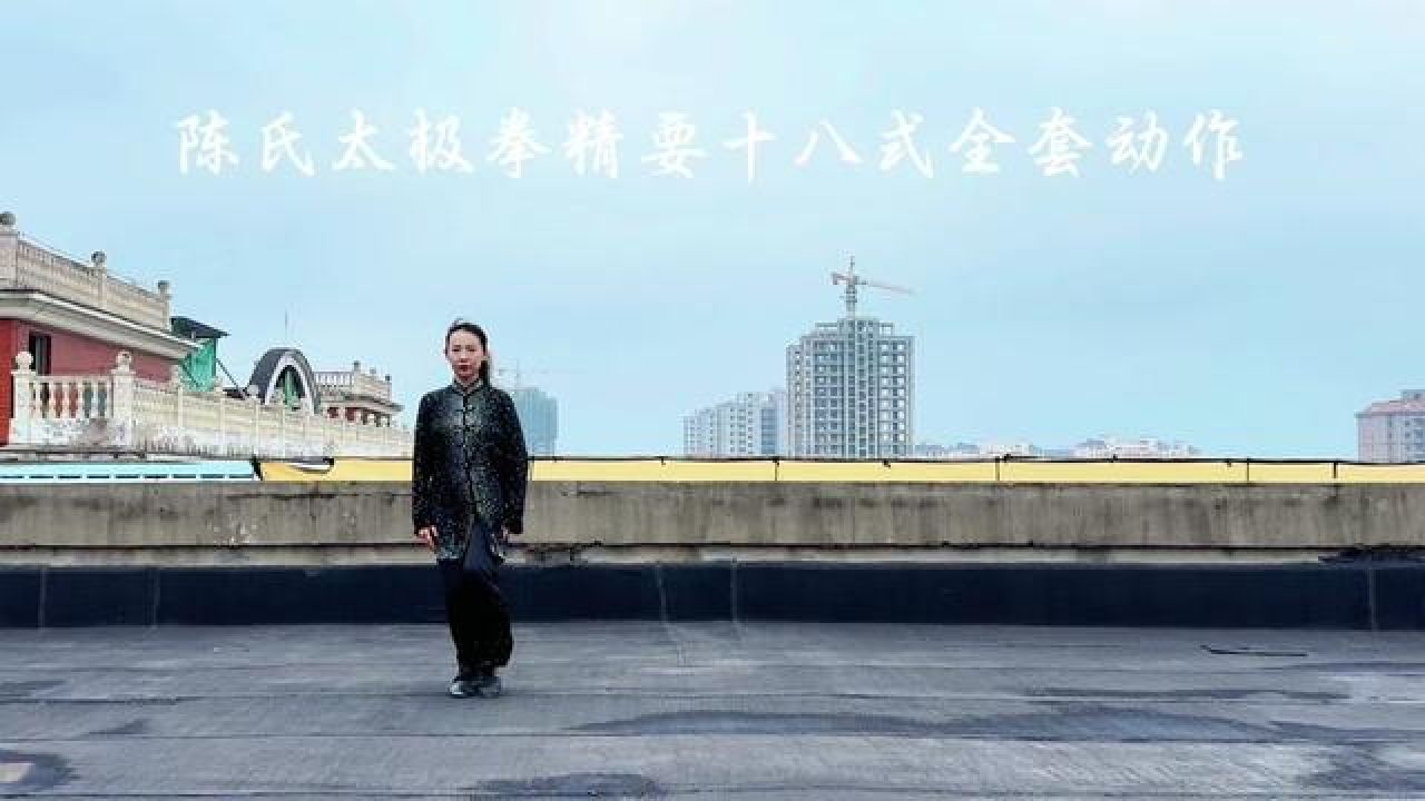 《陈氏传统太极拳精要十八式》全套演练