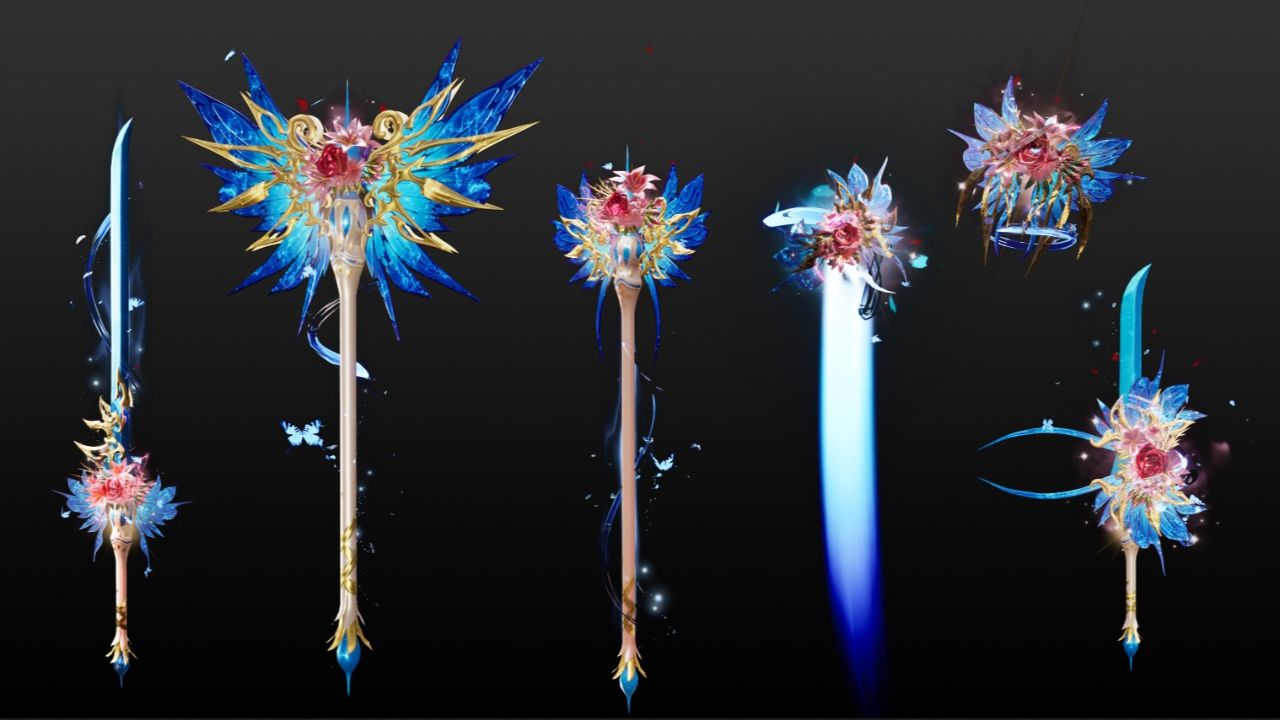 剑灵怀旧服蝶华无极幻影武器