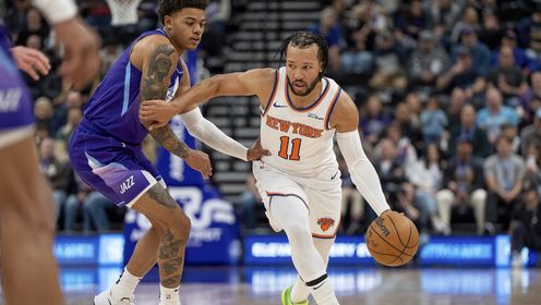 《NBA全场集锦》【球星】布伦森vs爵士集锦 全场23分8助攻未能带队取胜