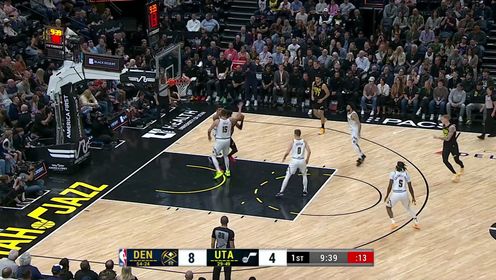 《NBA全场集锦》约老师轻松送长传 波普假上真传穆雷起飞炸筐