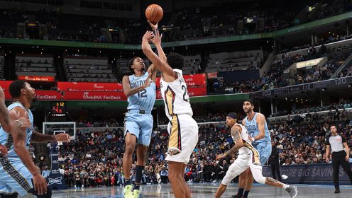 《NBA全场集锦》【纯享】鹈鹕vs灰熊精华回放 灰熊主场力克鹈鹕拿到5连胜