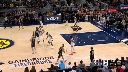 《NBA全场集锦》【回放】NBA常规赛：骑士vs步行者第2节中文解说回放