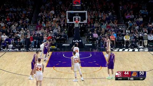 《菲尼克斯太阳》NBA常规赛：老鹰vs太阳英文原声全场回放