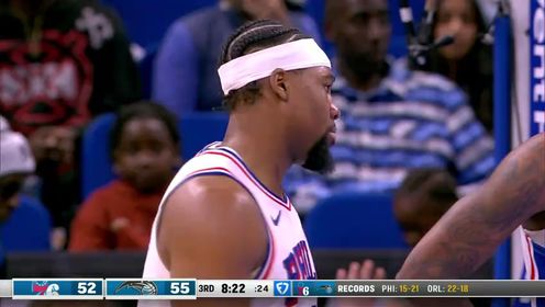 《NBA全场集锦》【回放】76人vs魔术第3节中文解说回放