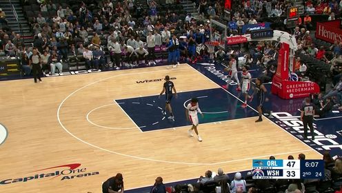 《NBA全场集锦》萨尔华丽运球惨遭破坏 瓦格纳长传助攻班凯罗飞跃地平线
