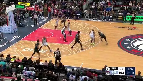《NBA全场集锦》【回放】篮网vs奇才第4节英文原声回放
