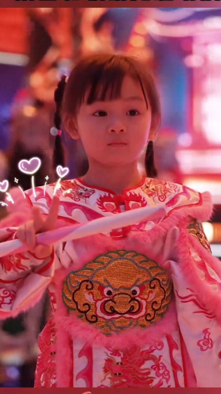 5岁英歌舞女孩庄恩琪来湾区春晚啦_高清