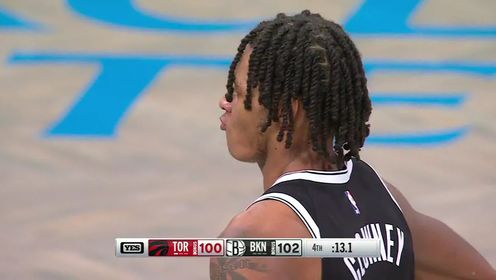 《布鲁克林篮网》NBA常规赛：猛龙vs篮网英文原声全场回放