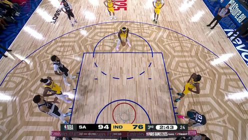 《NBA全场集锦》【回放】NBA常规赛：马刺vs步行者英文原声全场回放