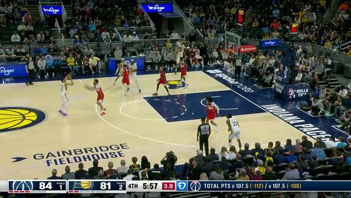 《NBA全场集锦》【回放】奇才vs步行者第4节英文原声回放