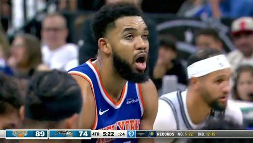 《NBA全场集锦》【回放】NBA常规赛：尼克斯vs魔术第4节英文原声回放