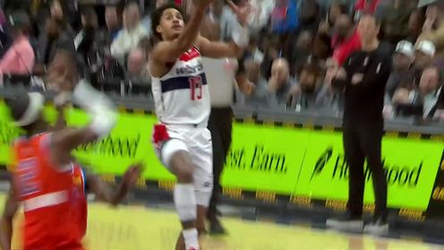 《NBA全场集锦》如入无人之境 普尔突然加速无惧亚历山大阻拦打成2+1