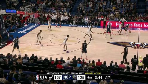 《NBA全场集锦》【回放】NBA常规赛：爵士vs鹈鹕英文原声全场回放