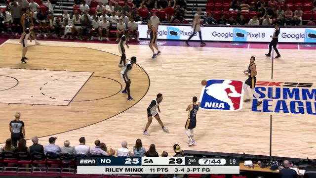鹈鹕85-90马刺 马刺5人上双送对手3连败
