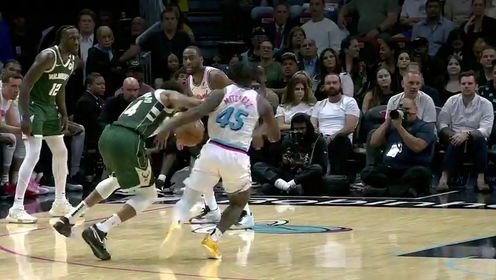 《迈阿密热火》NBA常规赛：雄鹿vs热火加时一英文原声回放