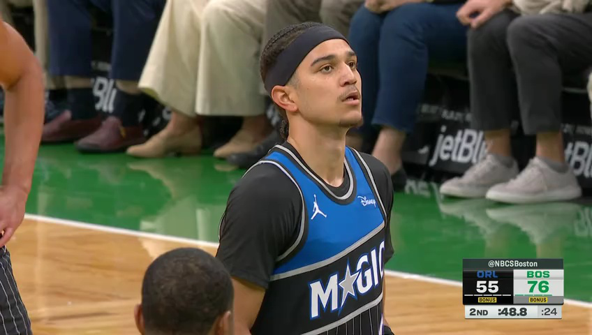 NBA常规赛：魔术vs凯尔特人第2节英文原声回放