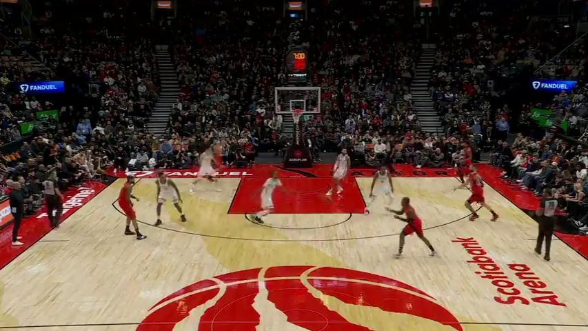 篮网vs猛龙英文原声全场回放