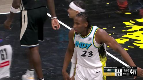 《NBA全场集锦》【回放】雄鹿vs步行者G5第4节英文原声回放