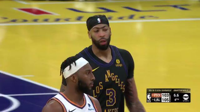 NBA季中锦标赛：太阳vs湖人第4节英文原声回放