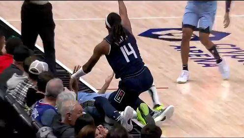 《洛杉矶快船》【回放】NBA常规赛：灰熊vs快船第3节英文原声回放