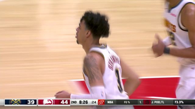 请开始你的表演！斯特劳瑟火力全开一人连取7分缩小分差