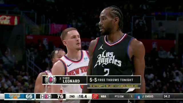 尼克斯vs快船英文原声全场回放