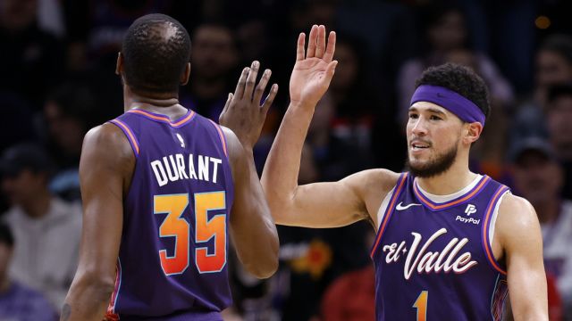 奇才vs太阳精华纯享 杜兰特布克合砍55分完成16分逆转