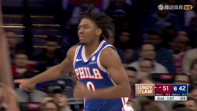 马克西vs公牛集锦 全场29分8助攻难阻球队失利