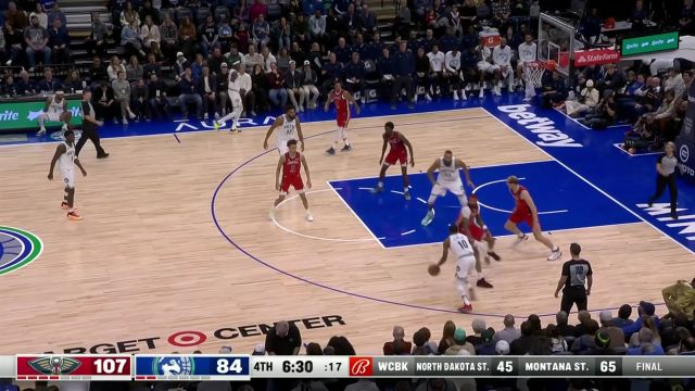 爱德华兹vs鹈鹕集锦 空砍35+4+5竭尽全力难挽颓势