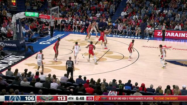 阿夫迪亚vs鹈鹕集锦 生涯之夜轰下43+14难挽败局