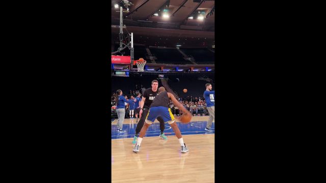 重新登场指日可待！保罗赛前进行投篮训练