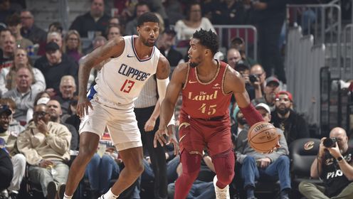 《NBA全场集锦》【球星】米切尔vs快船集锦 狂轰28+12助攻两双率队胜快船