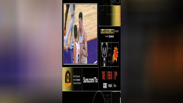 NBA常规赛：公牛vs太阳第3节英文原声回放