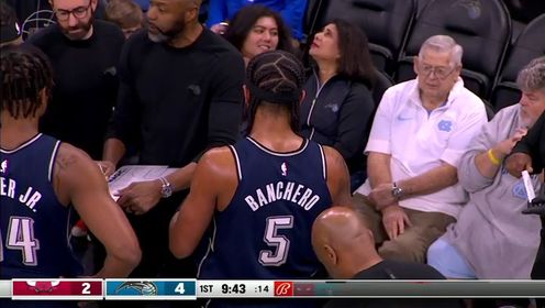 《NBA全场集锦》NBA常规赛：公牛vs魔术第1节英文原声回放