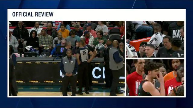 NBA常规赛：热火vs奇才第3节英文原声回放