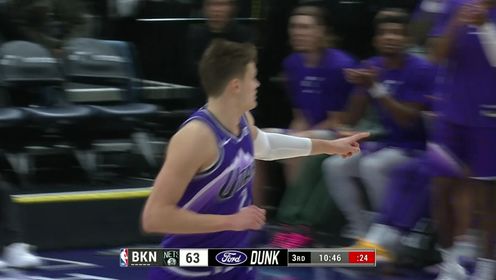 《NBA全场集锦》回顾爵士vs篮网交手记录 篮网能否止住连败赢下比赛