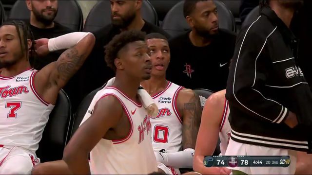 NBA常规赛：爵士vs火箭第3节中文解说回放