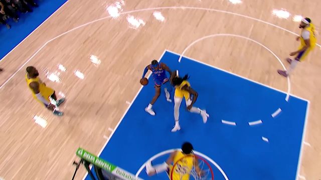 回顾雷霆vs湖人过往交战记录 詹眉组合迎战亚历山大能否守护主场